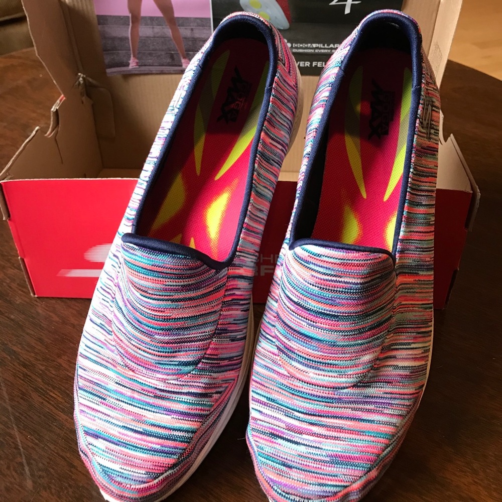 Skechers Performance Go Walk 4 Sneaker Slides